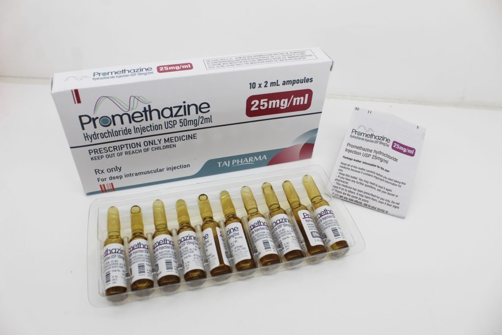 Promethazine Hydrochloride Injection USP 50mg PAN India Manufacturer
