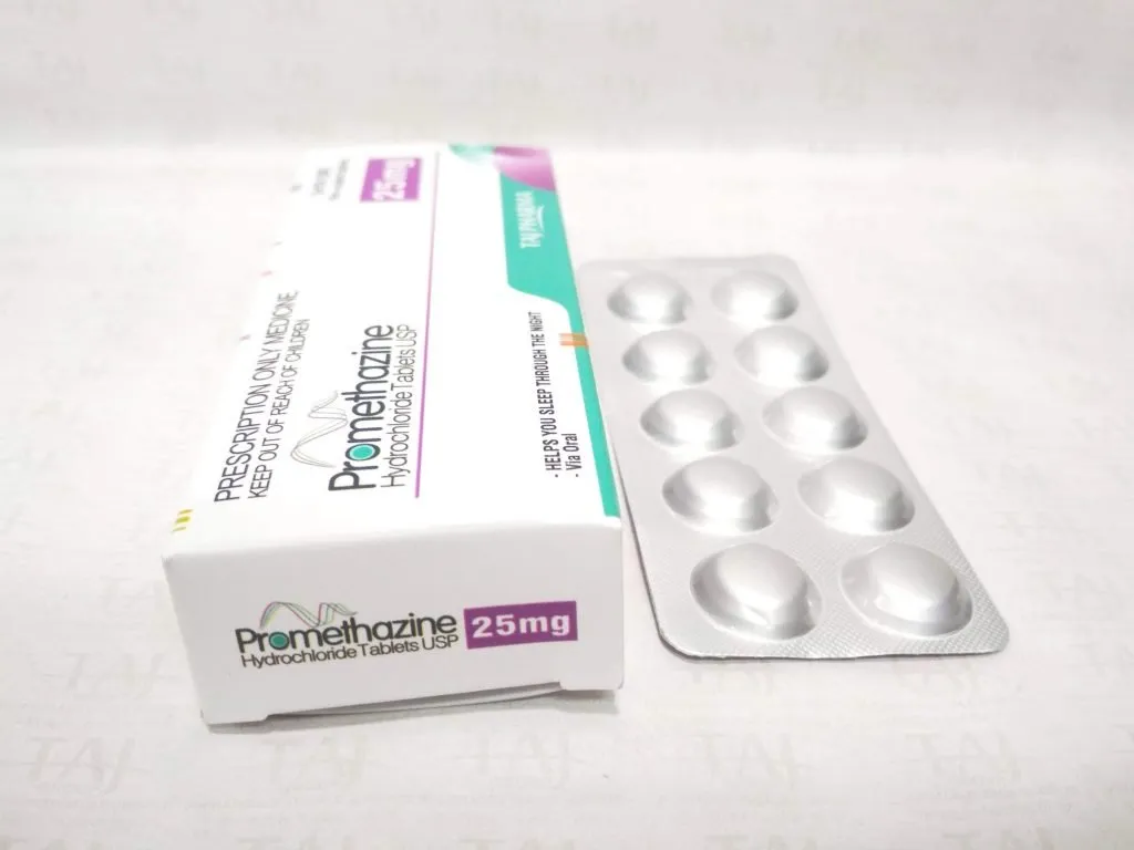 Promethazine Tablets 25 mg Taj Pharma