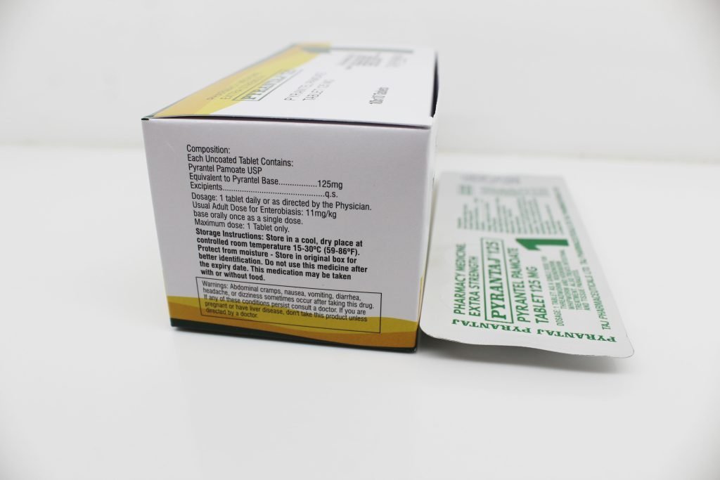 Pyrantel Pamoate Tablet 125mg Best Price in Mumbai