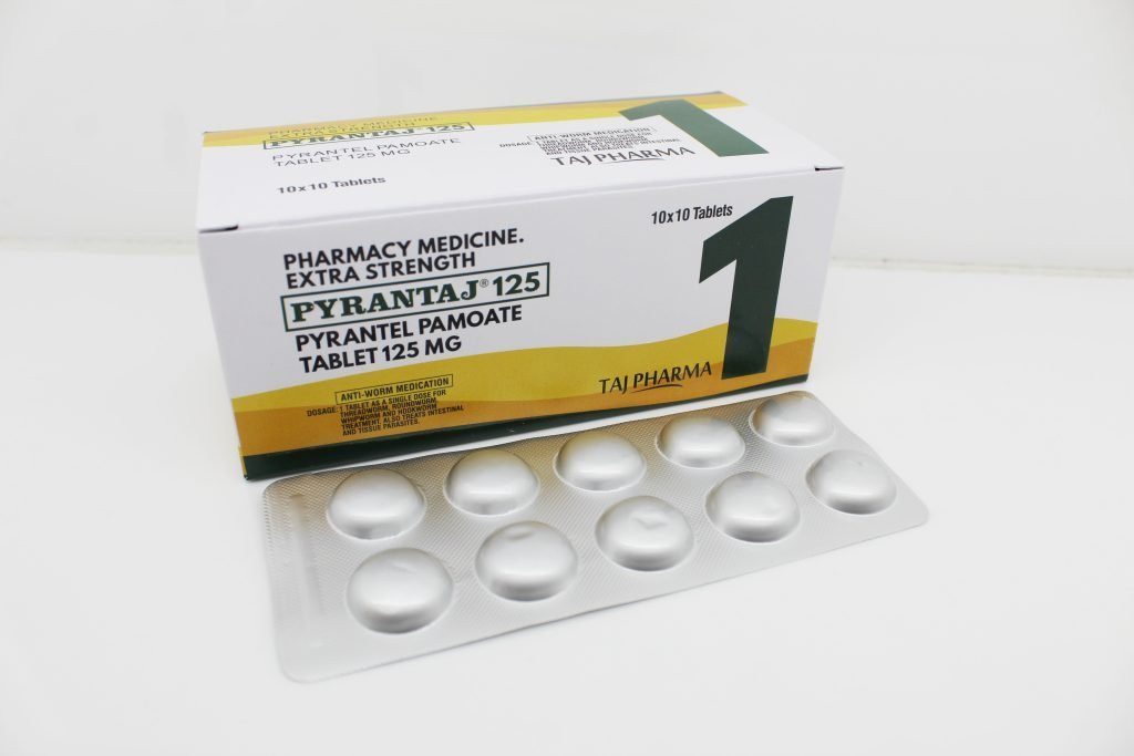 Pyrantel Pamoate Tablet 125mg Manufacturer from Mumbai