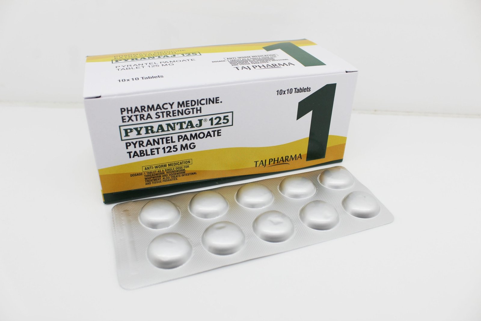 Pyrantel Pamoate Tablet 125mg Manufacturer from Mumbai