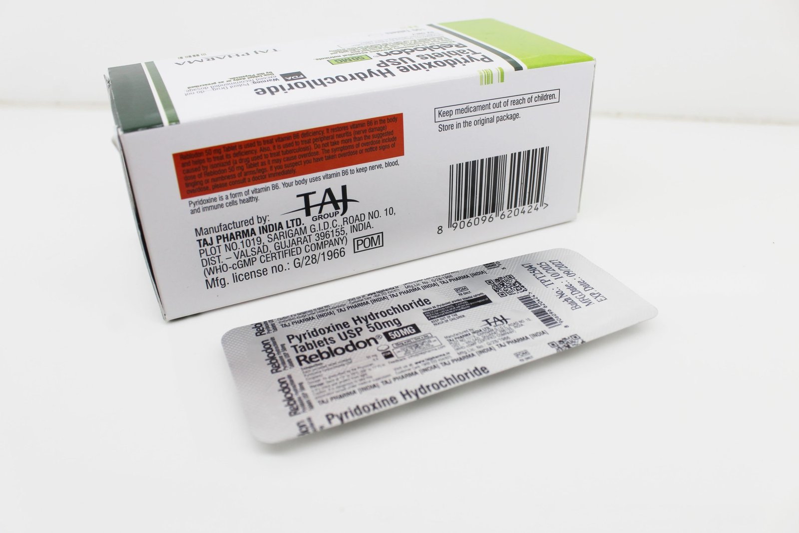 Pyridoxine 50mg Tablets Manufacturers PAN India Suppliers Exporters