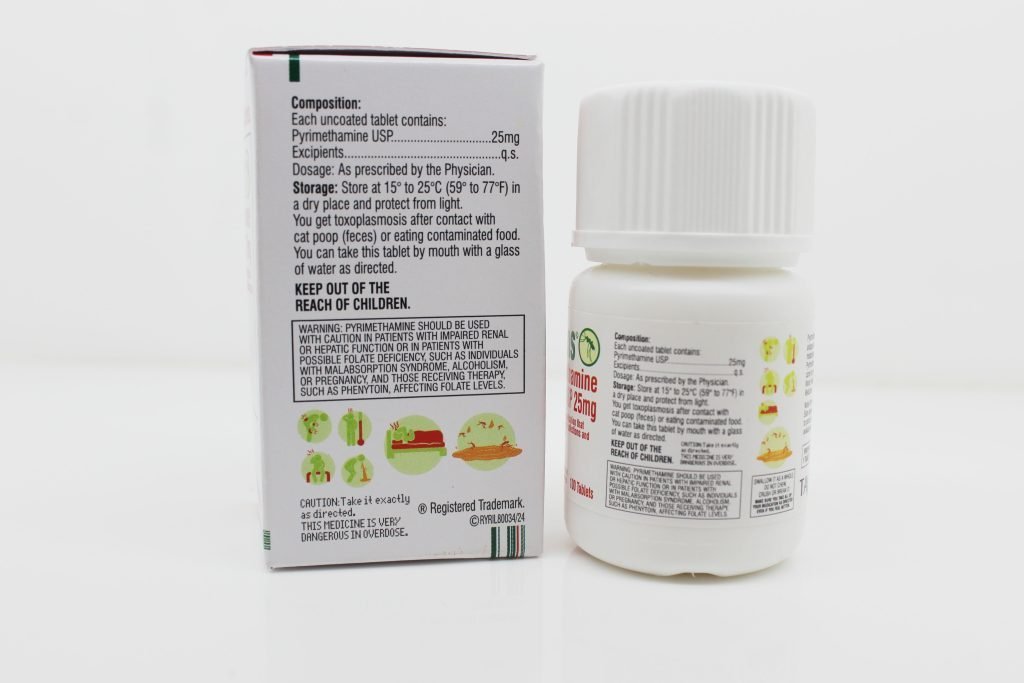 Pyrimethamine Tablets 25mg Manufacturer Vapi, Gujarat