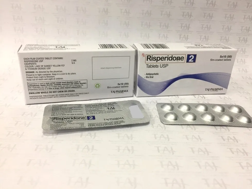 RISPERIDONE 2MG TABLETS USP