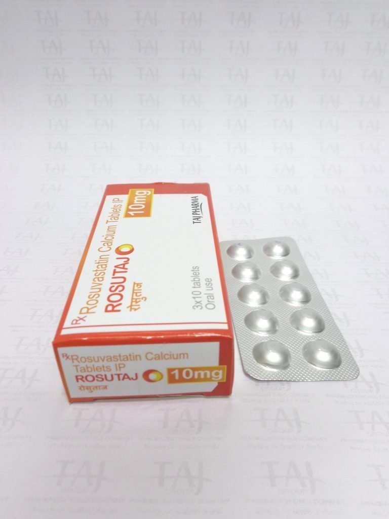 ROSUVASTATIN TABLETS IP 10 MG ROSUTAJ 10