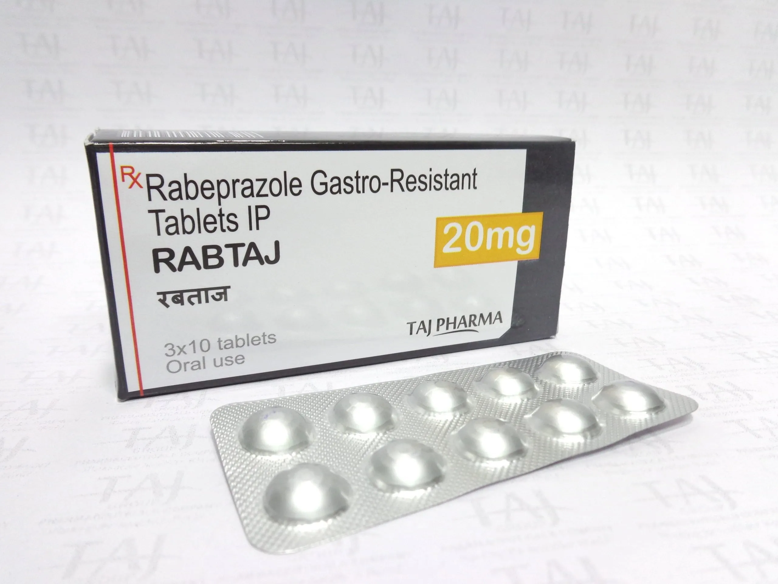 Rabeprazole Gastro-resistant Tablets20 MG Rabtaj 20