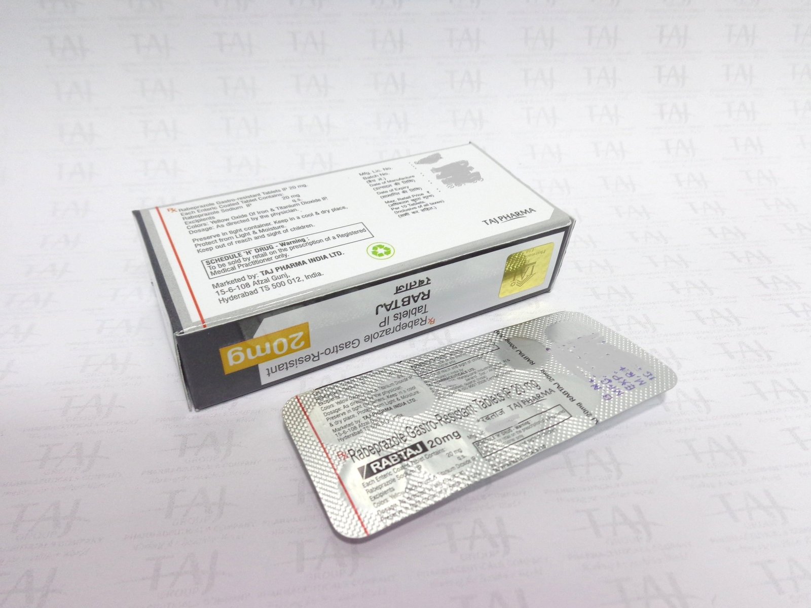Rabeprazole Gastro-resistant Tablets20 MG Rabtaj 20