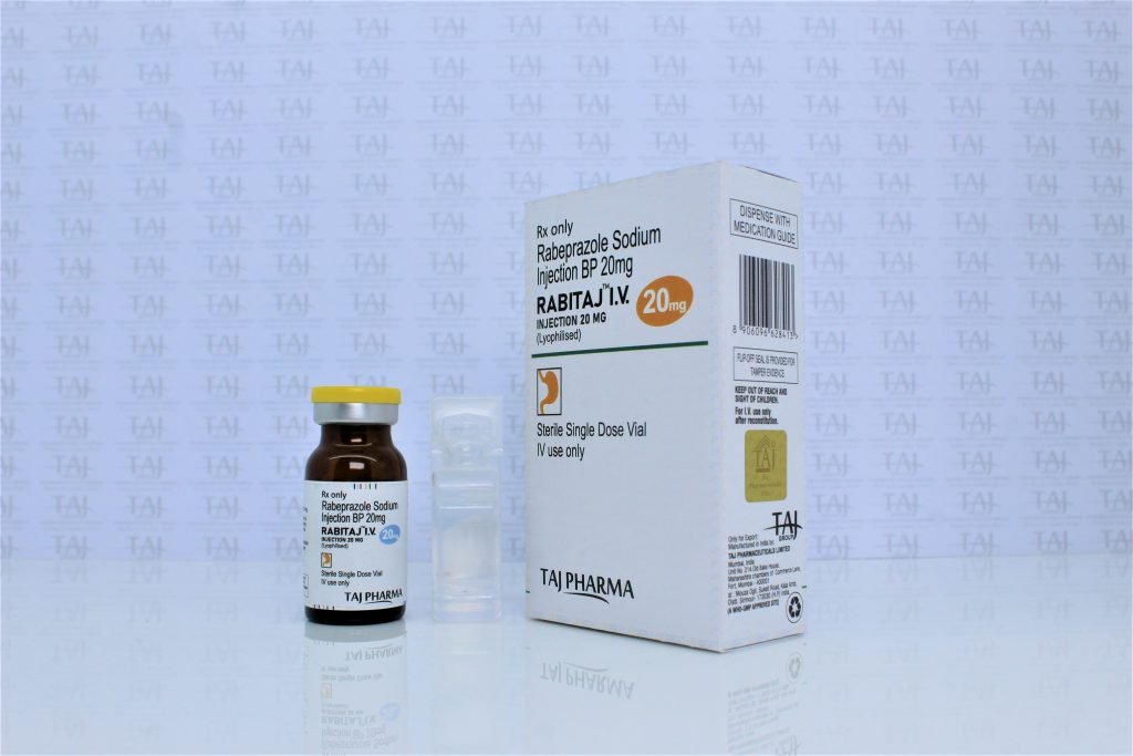 Rabeprazole Sodium Injection 20mg Taj Pharmaceuticals