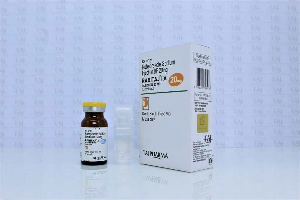 Rabeprazole Sodium Injection 20mg Taj Pharmaceuticals