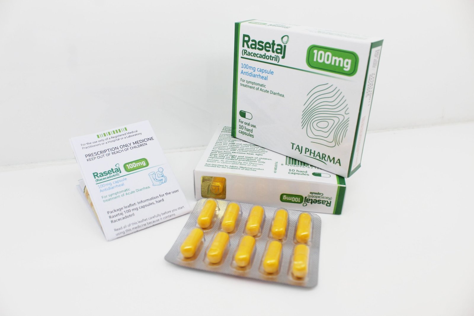Racecadotril 100mg Capsule Manufacturer PAN India