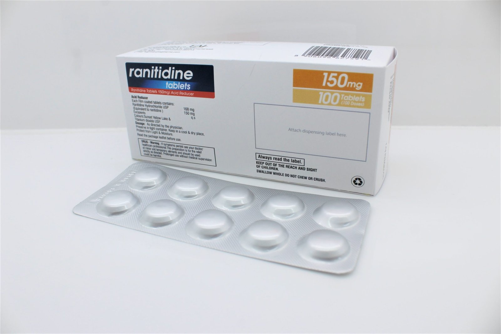 Ranitidine Tablets 150mg Manufacturers