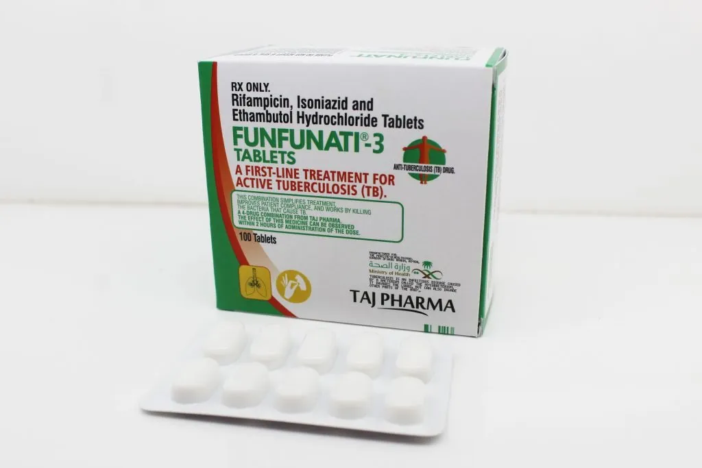 Rifampicin 150mg + Isoniazid 75mg + Ethambutol 275mg Tablets Manufacturer Suppliers in India