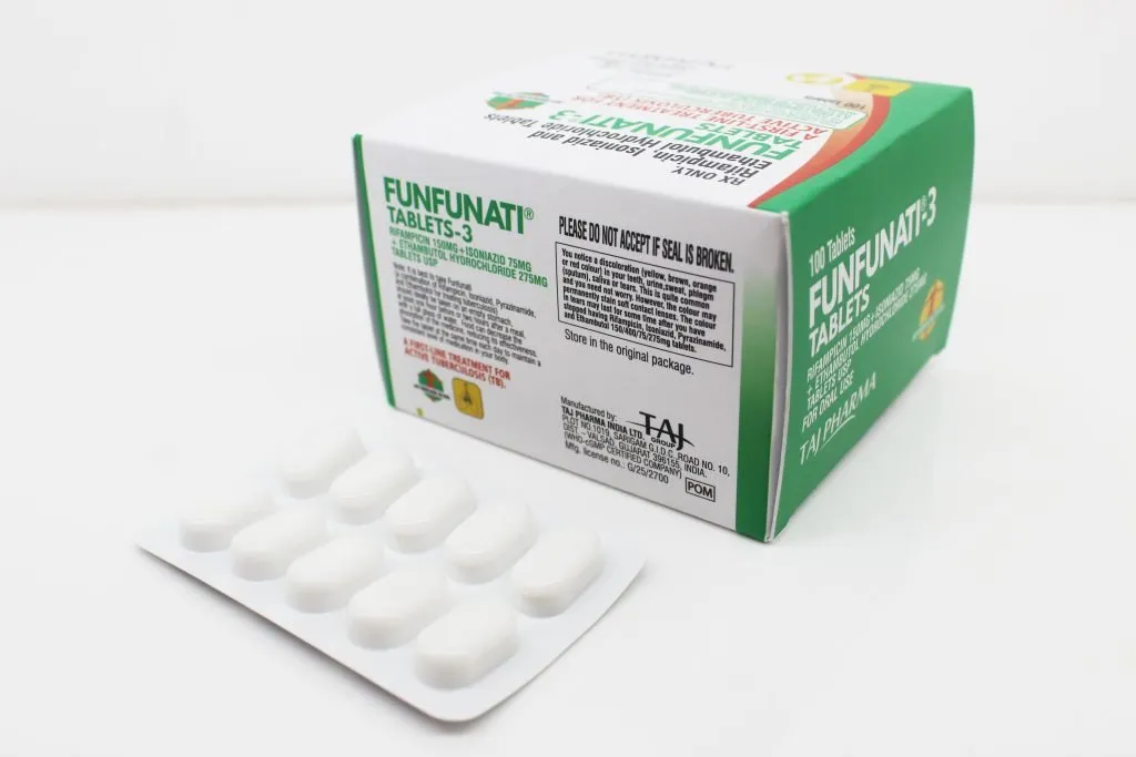 Rifampicin 150mg + Isoniazid 75mg + Ethambutol 275mg Tablets Manufacturers PAN India Suppliers Exporters