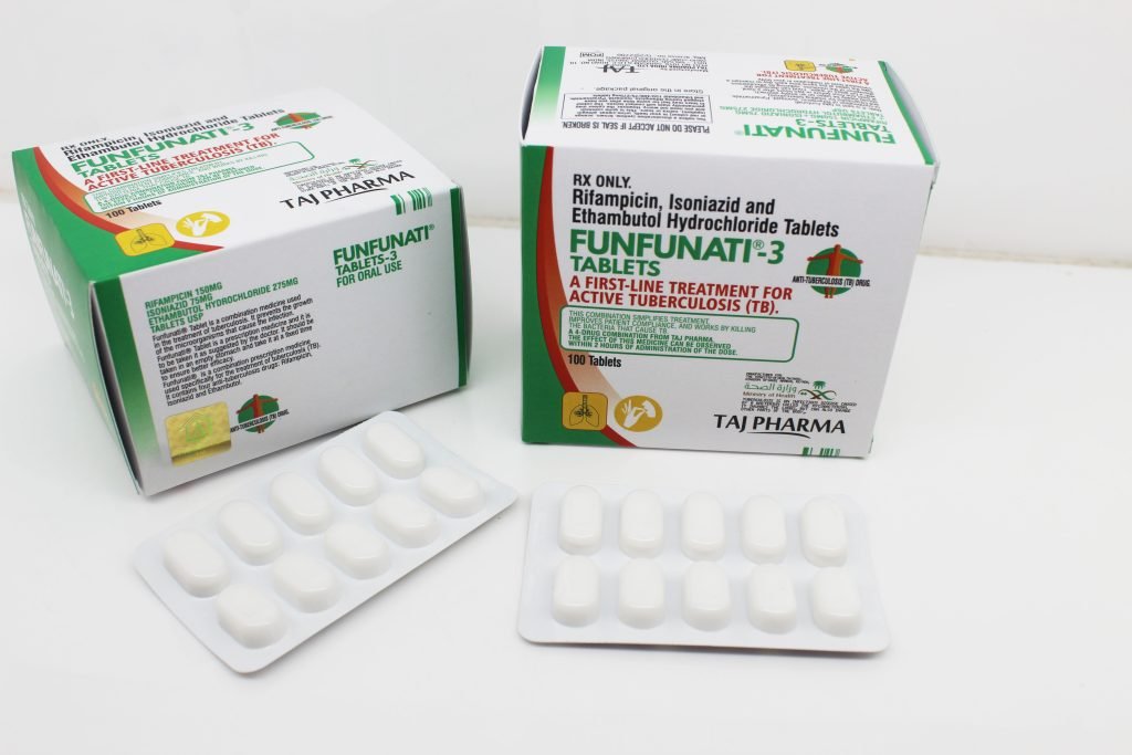 Rifampicin 150mg + Isoniazid 75mg + Ethambutol 275mg Tablets, Suppliers, Exporters in India