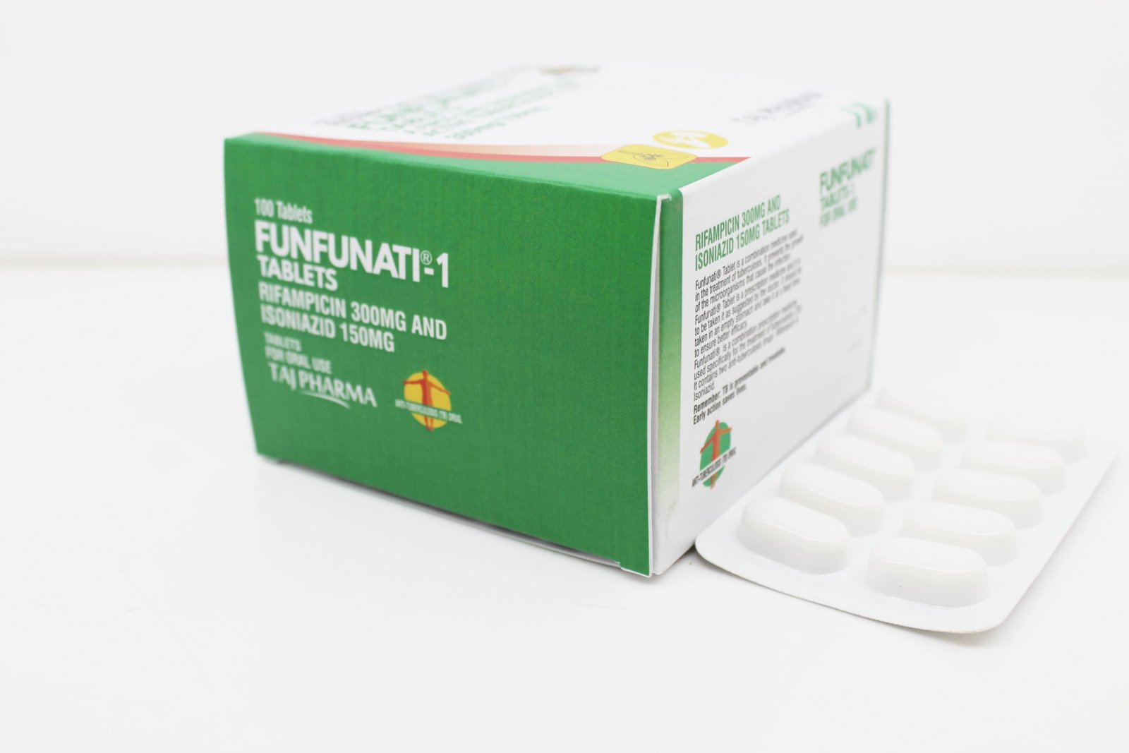 Rifampicin 300mg and Isoniazid150mg Tablets Manufacturer Supplier and PCD Pharma Franchise