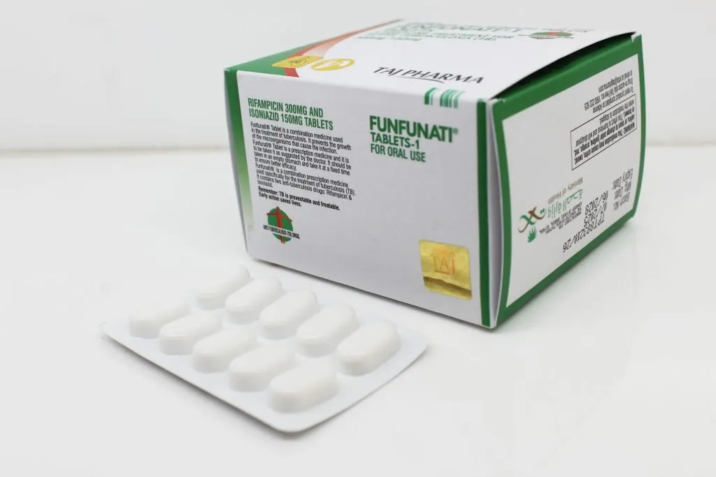 Rifampicin 300mg and Isoniazid150mg Tablets Manufacturer Suppliers in India