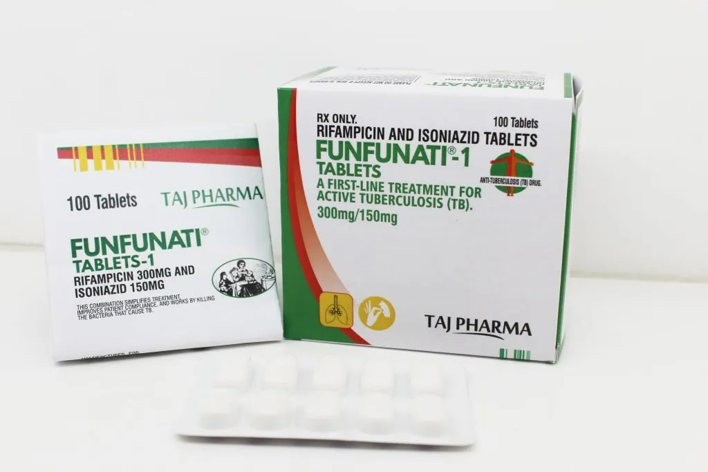 Rifampicin 300mg and Isoniazid 150mg Tablets Manufacturers India, Suppliers