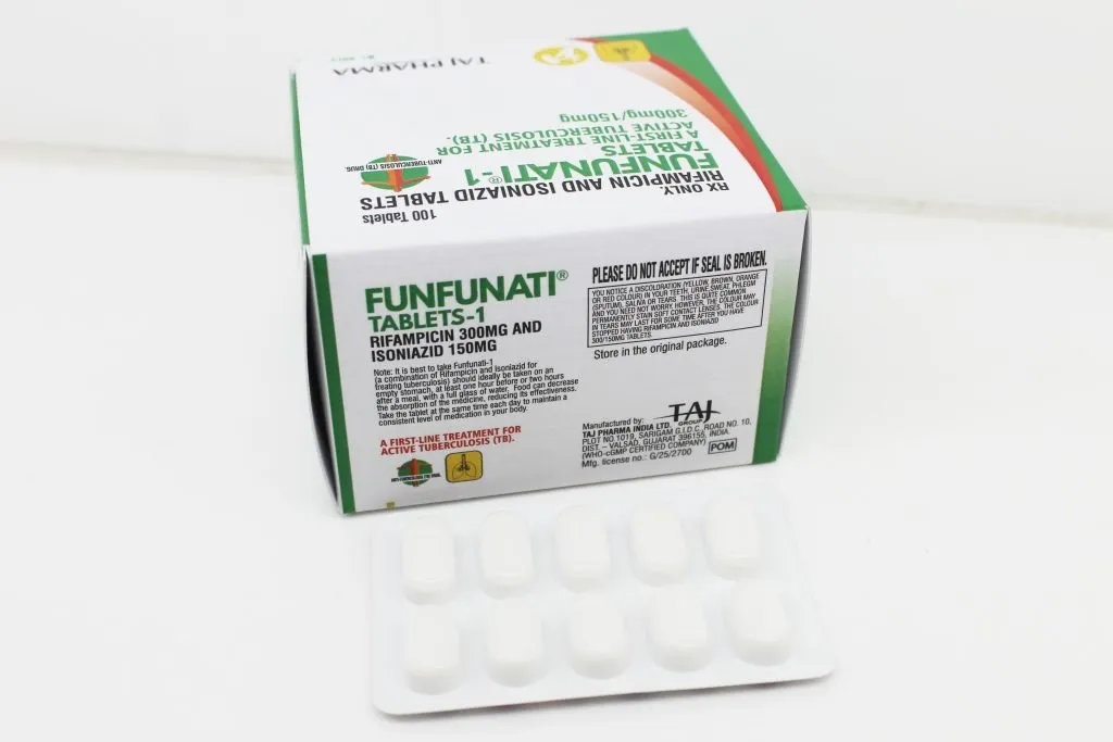 Rifampicin 300mg and Isoniazid 150mg Tablets PAN India Manufacturer