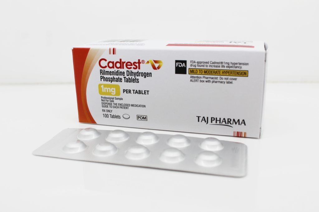 Rilmenidine Dihydrogen Phosphate Tablets 1mg Manufacturer Supplier and PCD Pharma Franchise