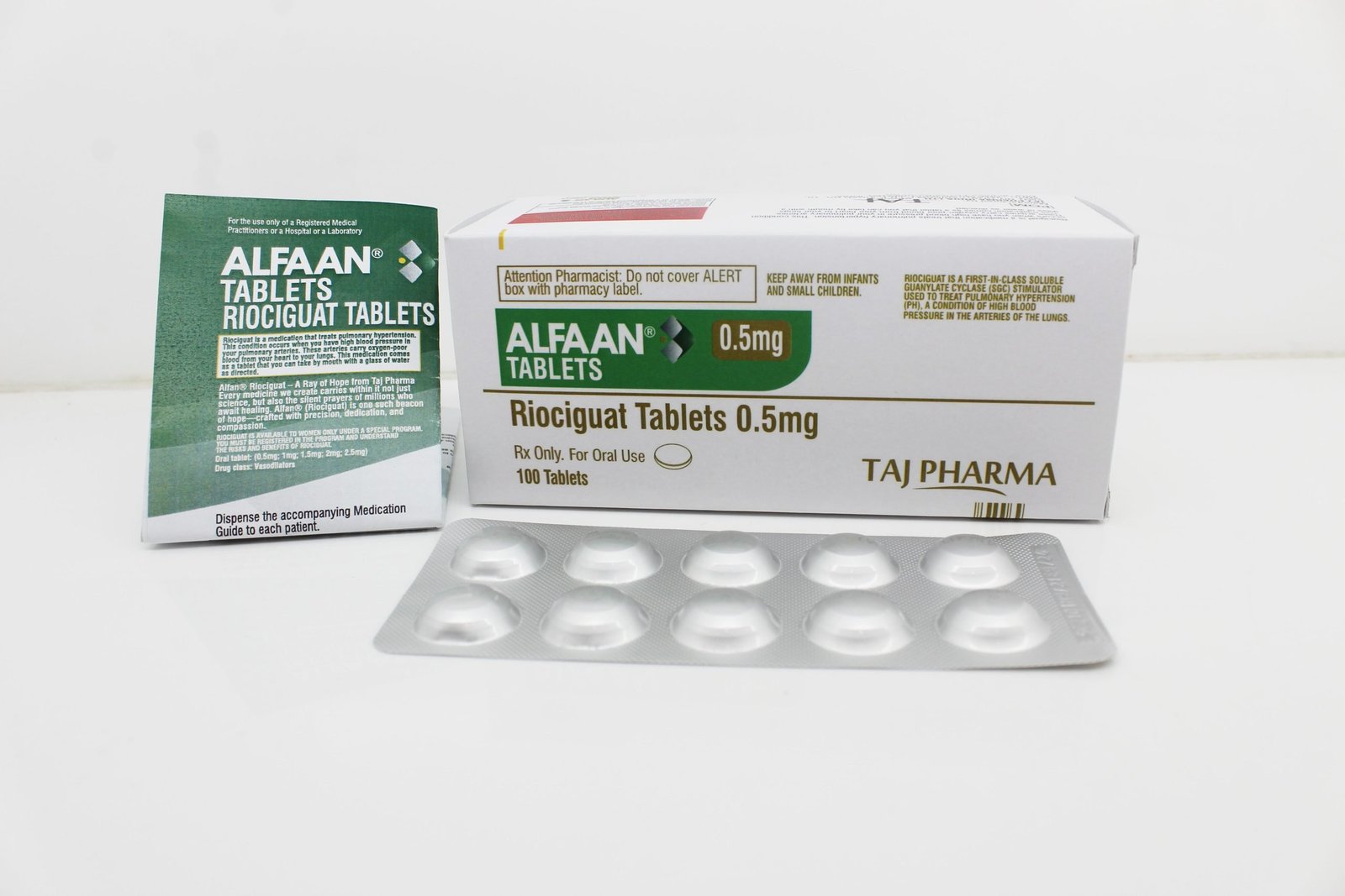 Riociguat 0.5mg Tablets PAN India Manufacturer