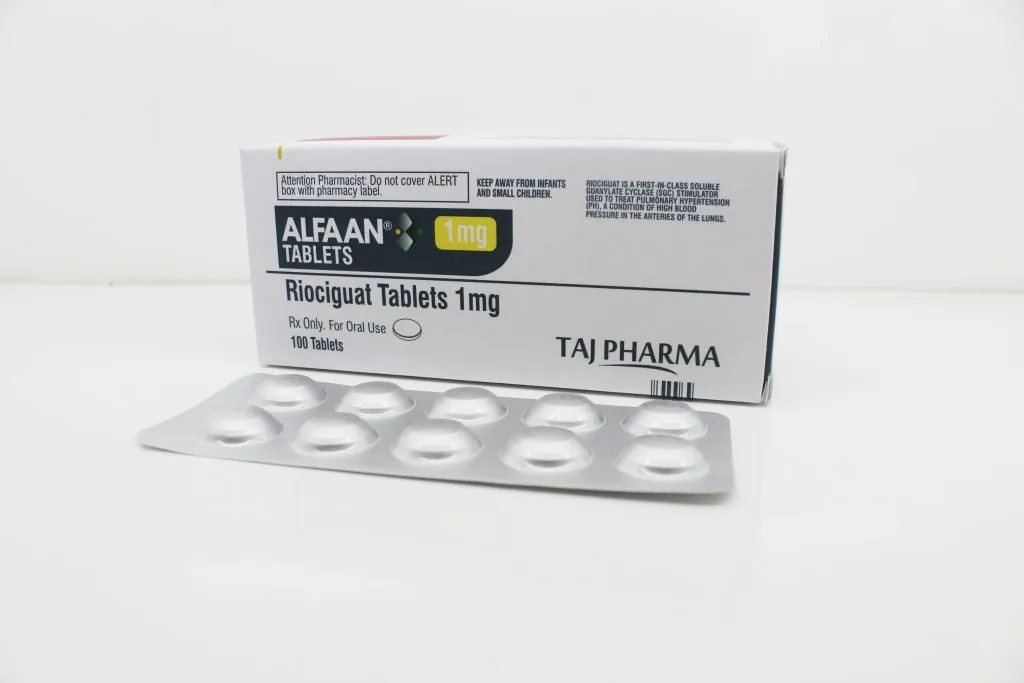 Riociguat 1mg Tablets Manufacturer from Mumbai