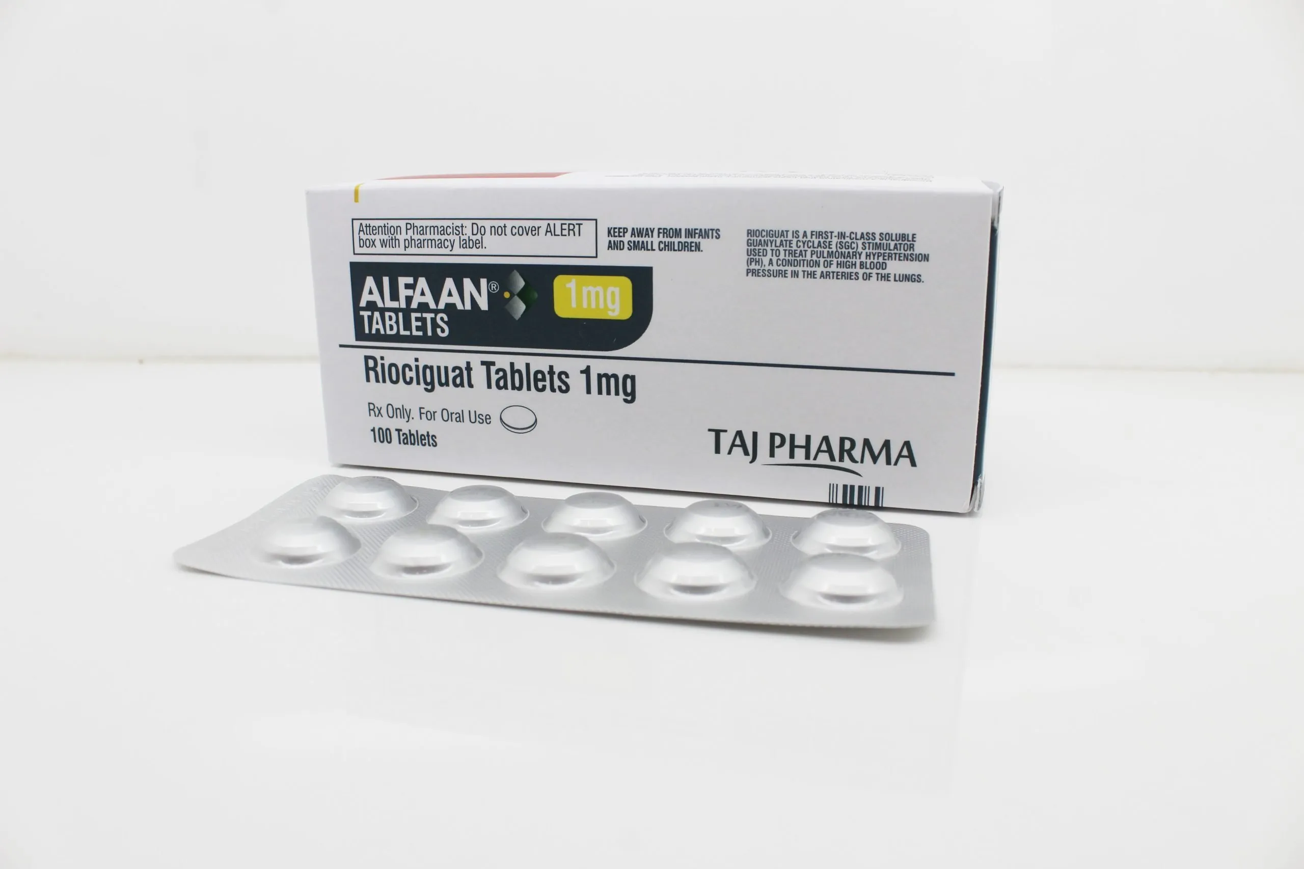 Riociguat 1mg Tablets Manufacturer from Mumbai
