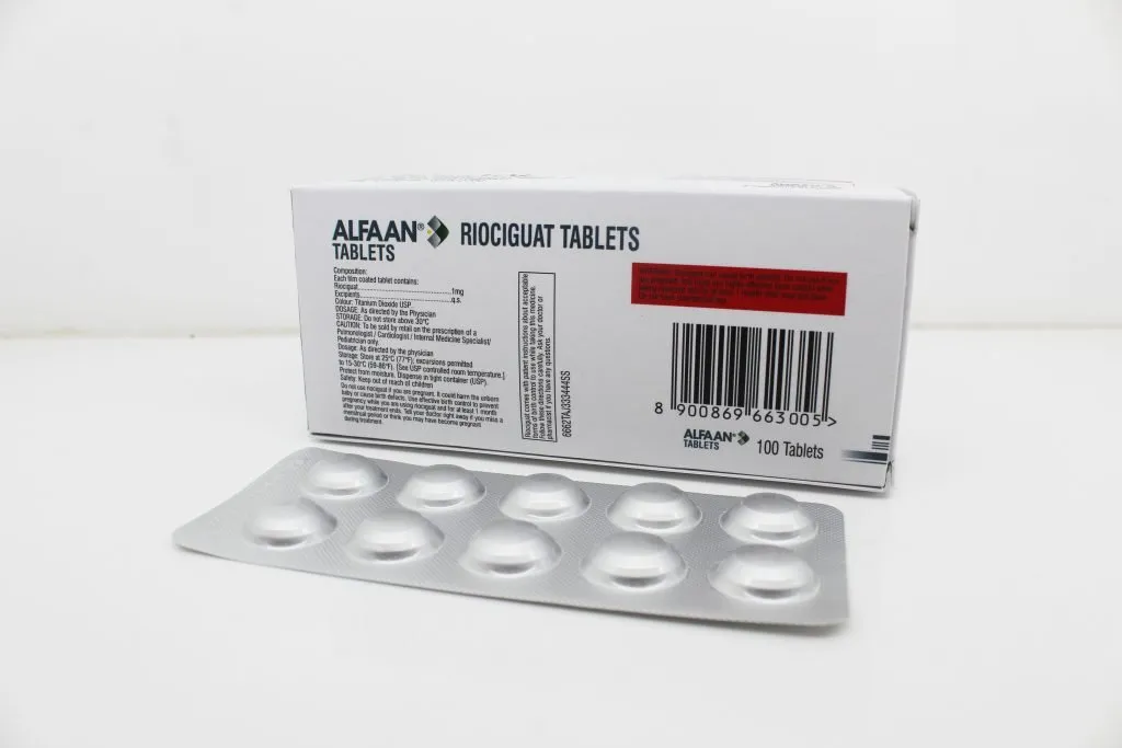 Riociguat 1mg Tablets Manufacturers PAN India, Suppliers