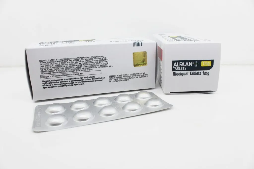 Riociguat 1mg Tablets Manufacturers PAN India Suppliers Exporters