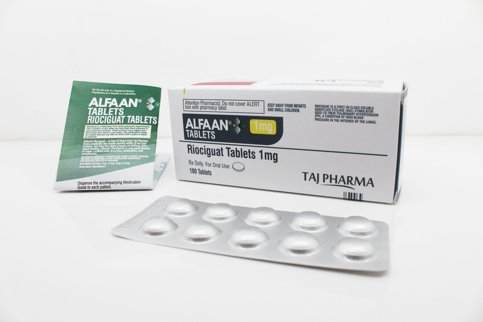 Riociguat 1mg Tablets PAN India Manufacturer