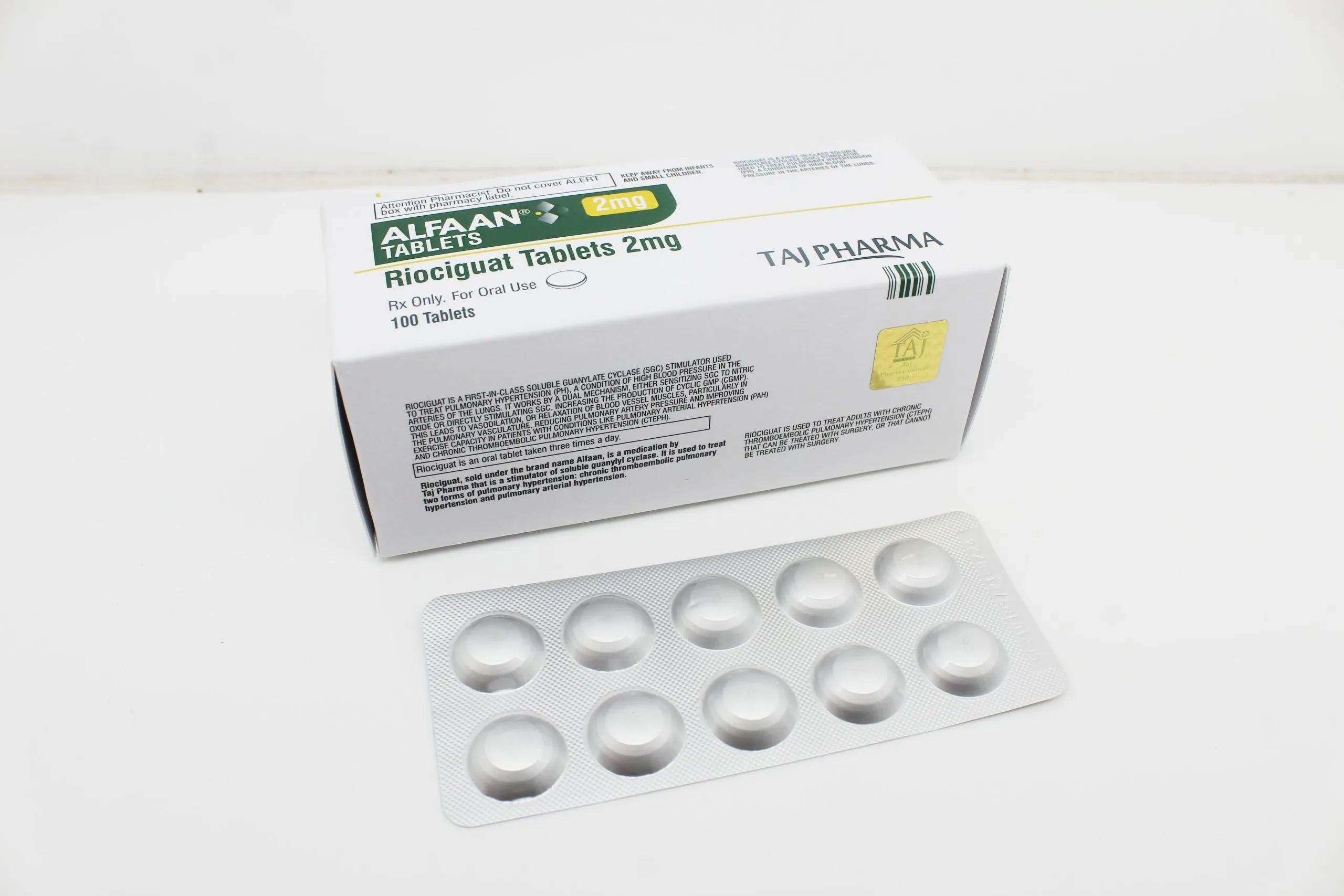 Riociguat Tablets 2mg Manufacturer Vapi, Gujarat