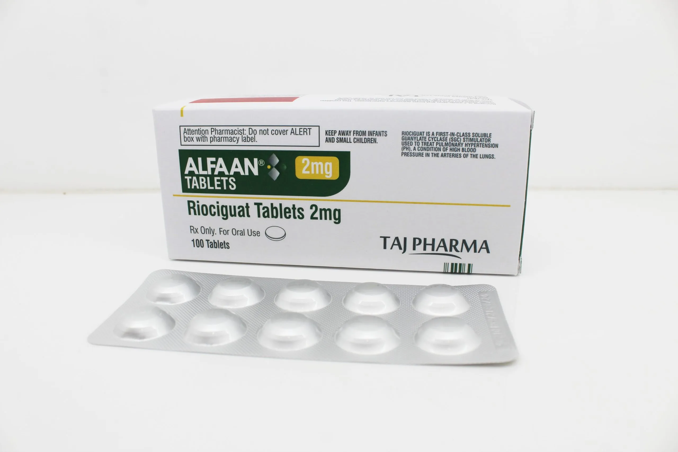 Riociguat Tablets 2mg Manufacturer from Mumbai