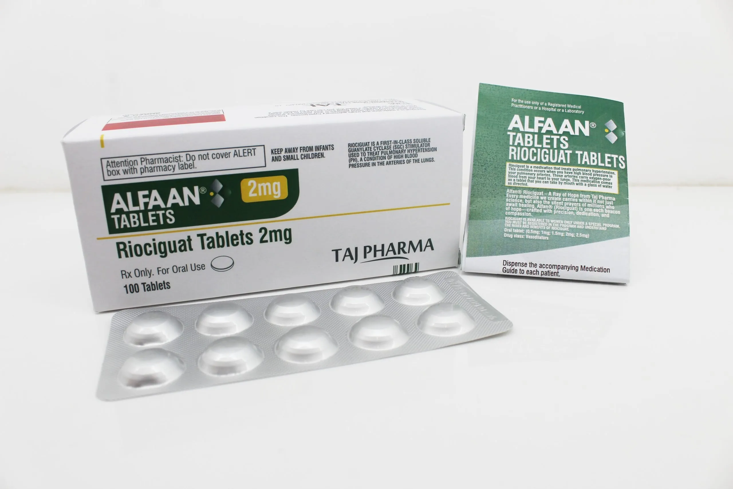 Riociguat Tablets 2mg PAN India Manufacturer
