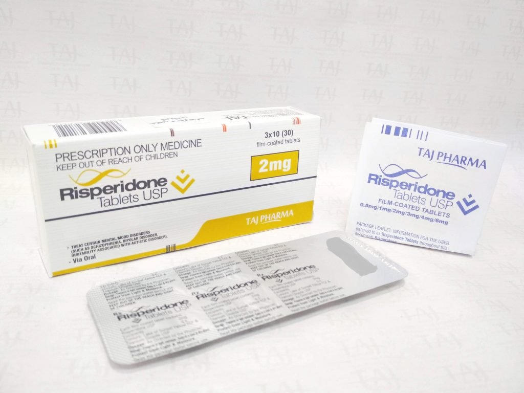 Risperidone Tablets USP 2 mg Taj Pharma