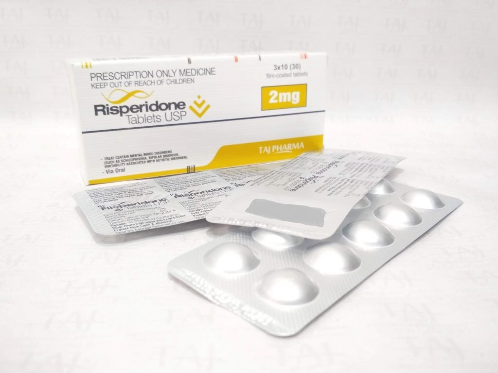Risperidone Tablets USP 2 mg Taj Pharma
