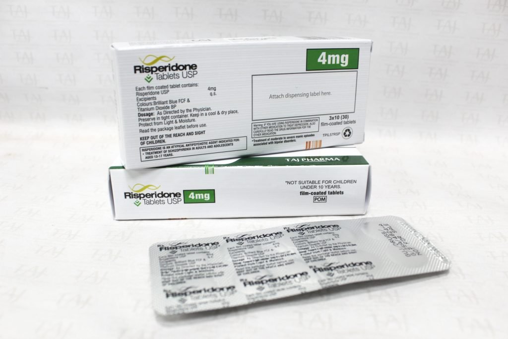 Risperidone USP Tablets-4mg Taj Pharma