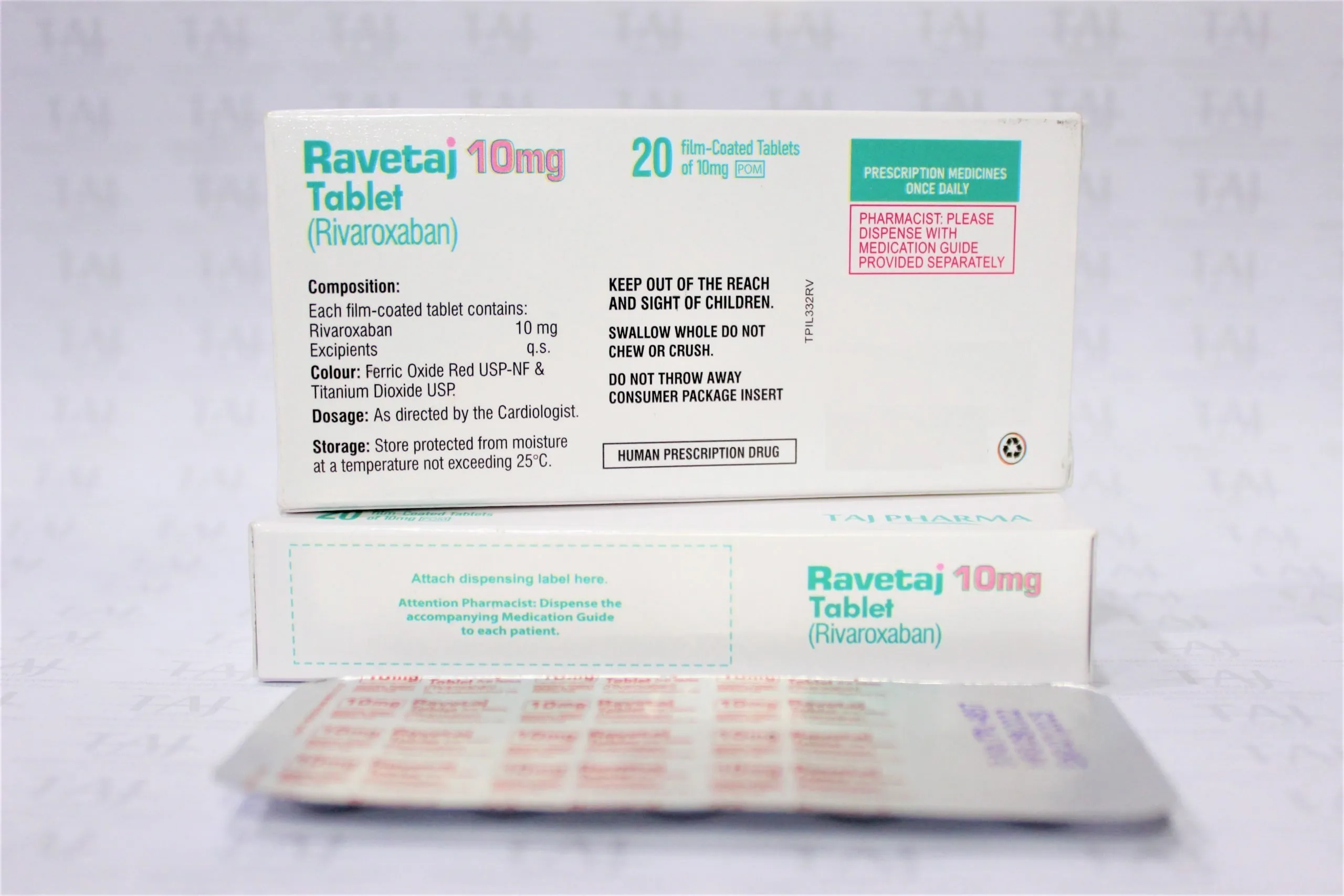 Rivaroxaban Tablets 10mg Exporters in India