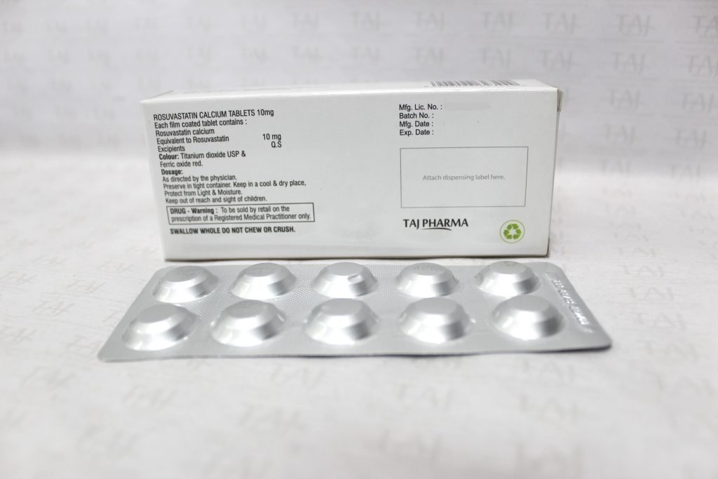 Rosuvastatin-Calcium-10mg-Tablets-Taj-Pharma
