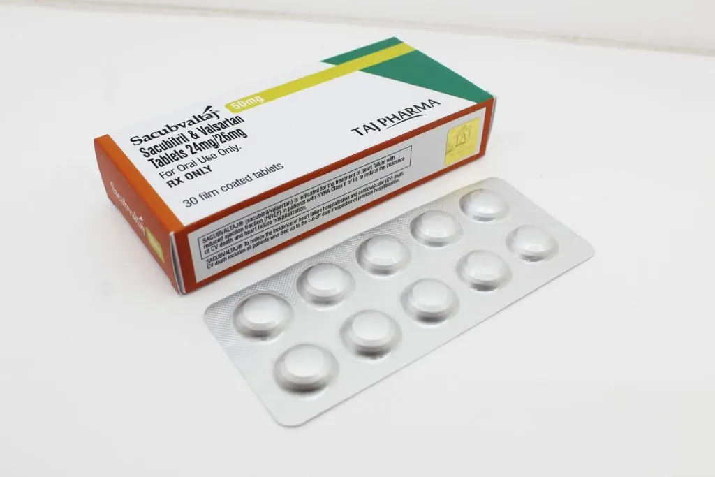 Sacubitril & Valsartan Tablets 50mg Manufacturer from Mumbai