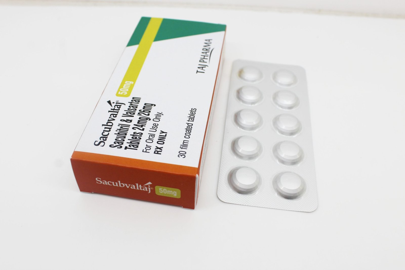 Sacubitril & Valsartan Tablets 50mg Manufacturers PAN India & Exporters