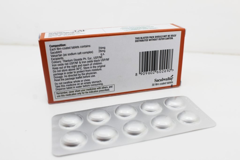 Sacubitril & Valsartan Tablets 50mg Suppliers, Exporters in India