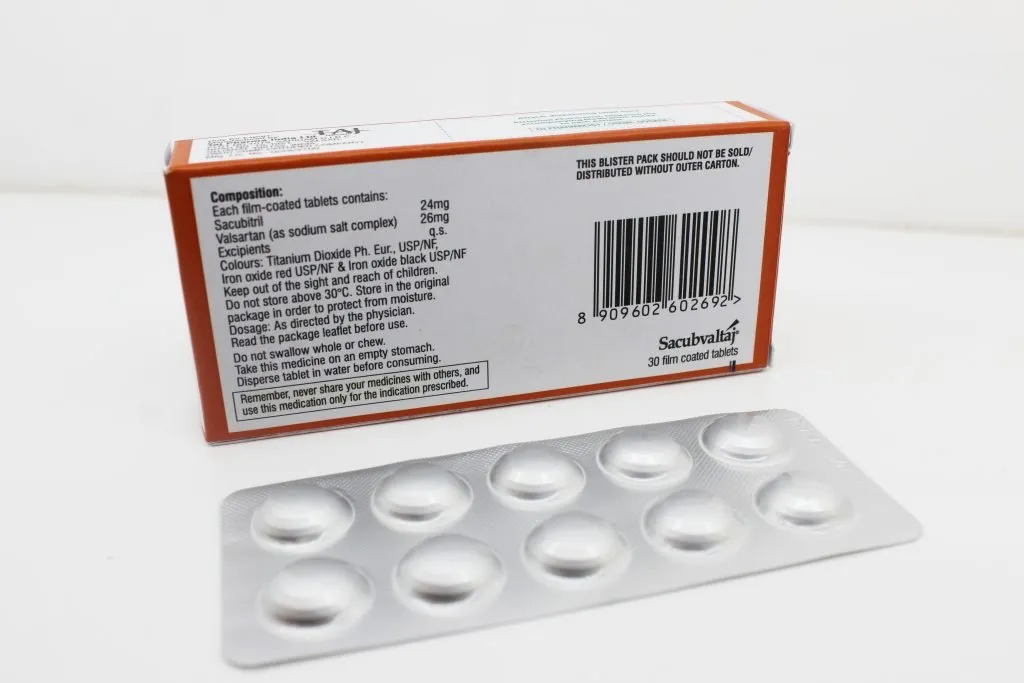 Sacubitril & Valsartan Tablets 50mg Suppliers, Exporters in India