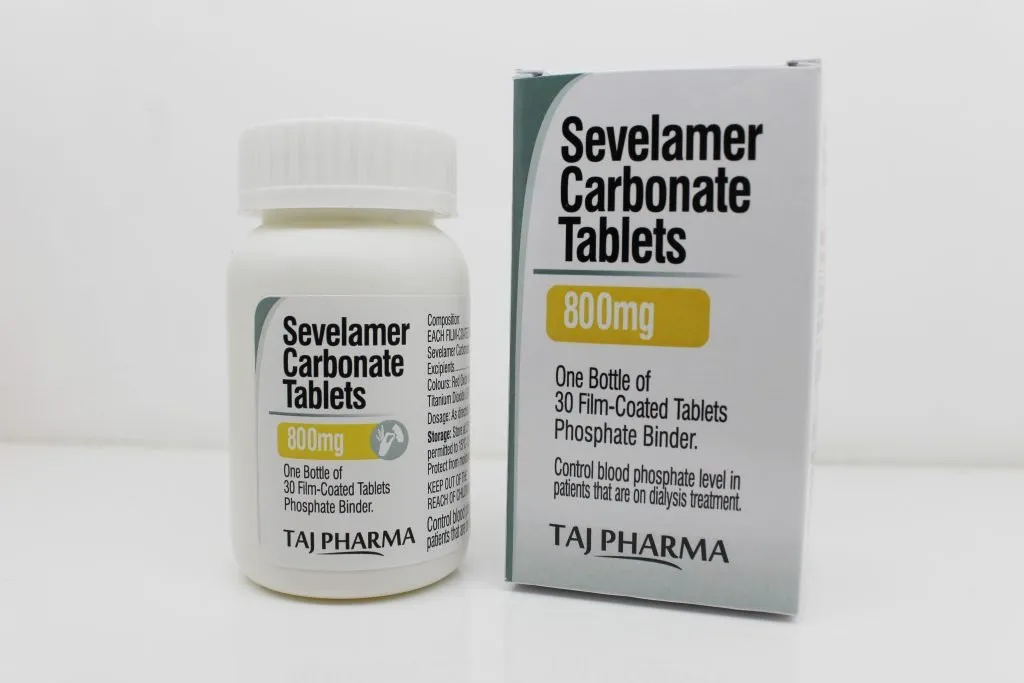 Sevelamer Carbonate 800mg Tablets Manufacturer Supplier
