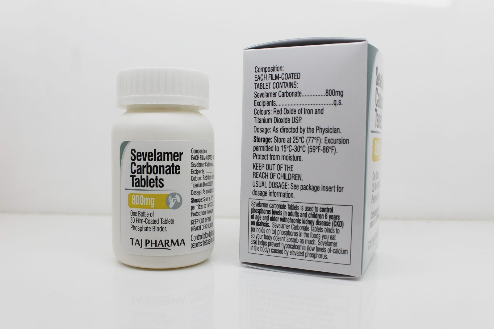 Sevelamer Carbonate 800mg Tablets- Manufacturer Suppliers in India