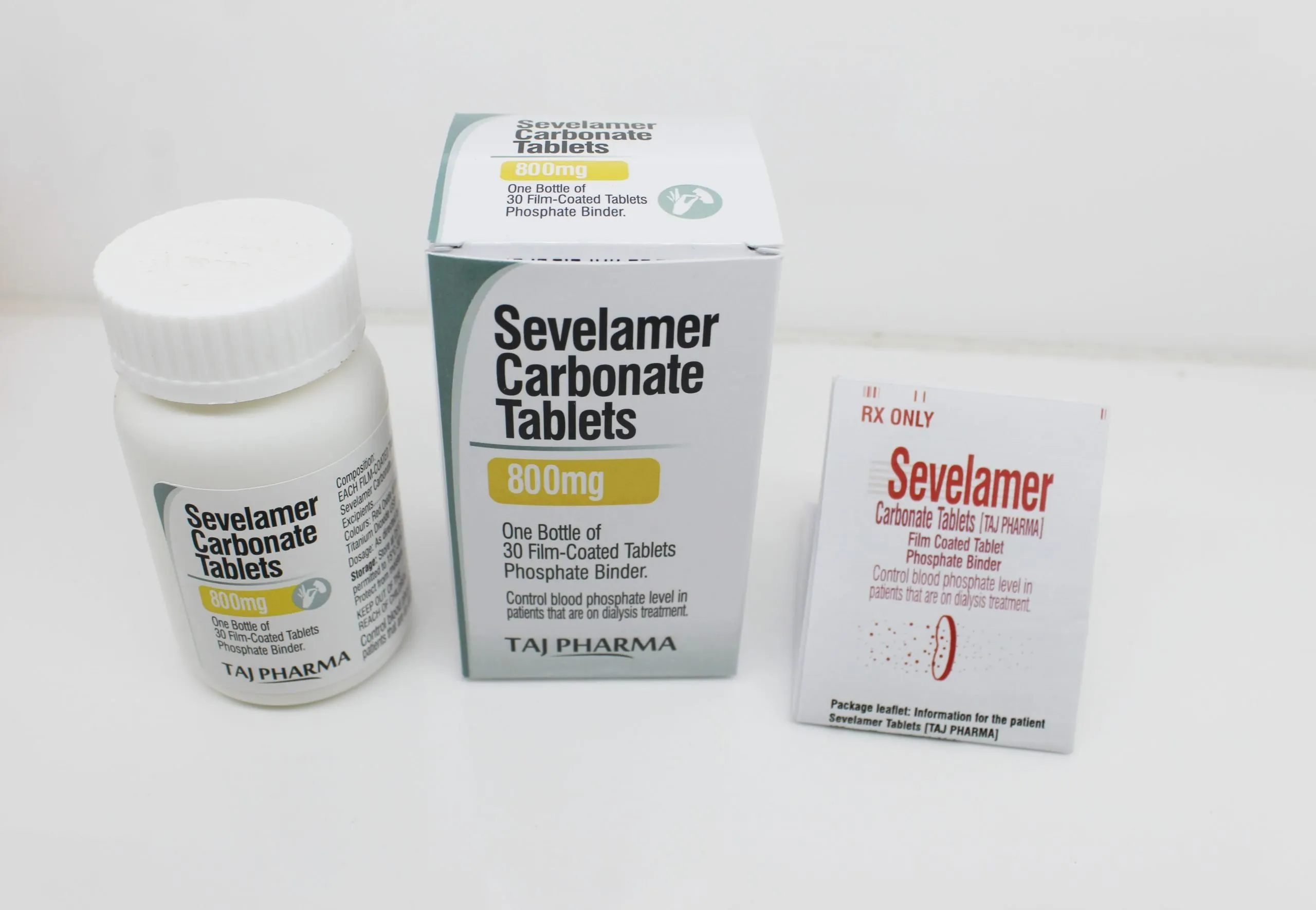 Sevelamer Carbonate 800mg Tablets PAN India Manufacturer