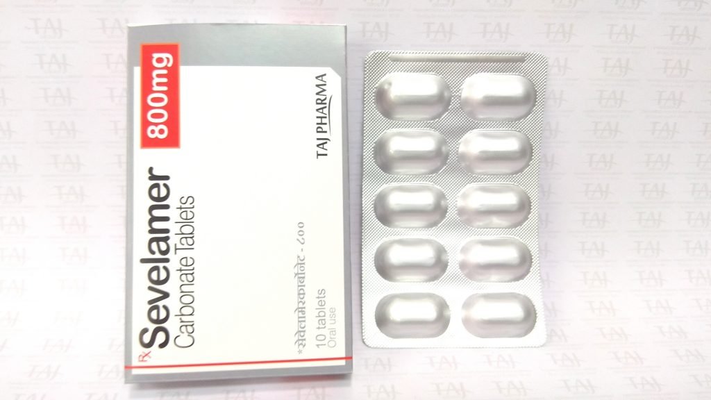 Sevelamer carbonate 800mg film-coated tablets