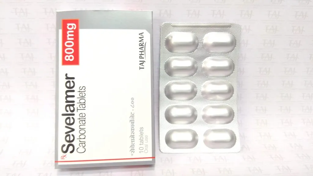Sevelamer carbonate 800mg film-coated tablets