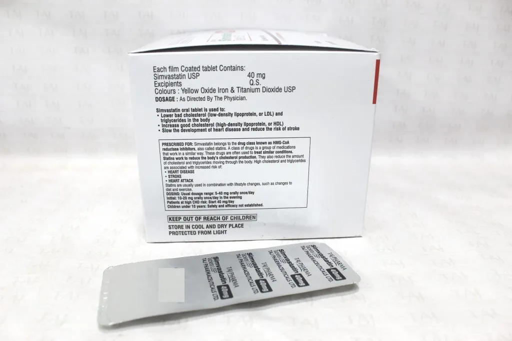 Simvastatin Tablets - 40 mg