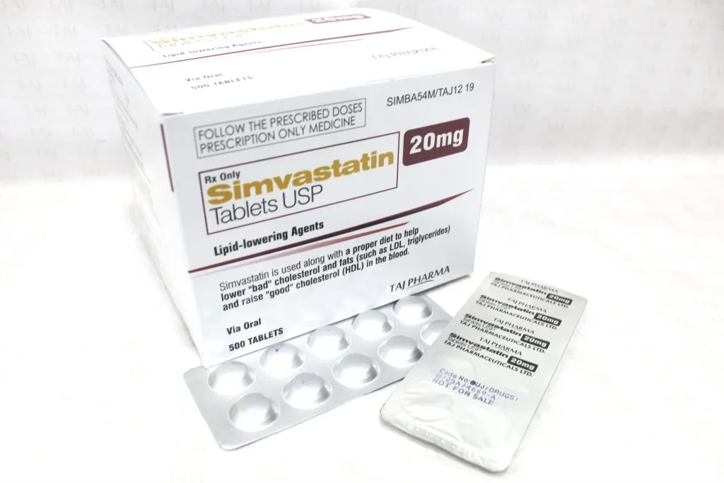 Simvastatin Tablets USP-20 mg