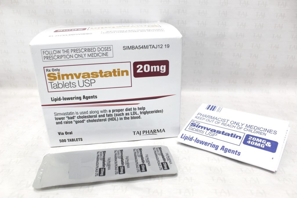Simvastatin Tablets USP-20 mg Taj Pharma