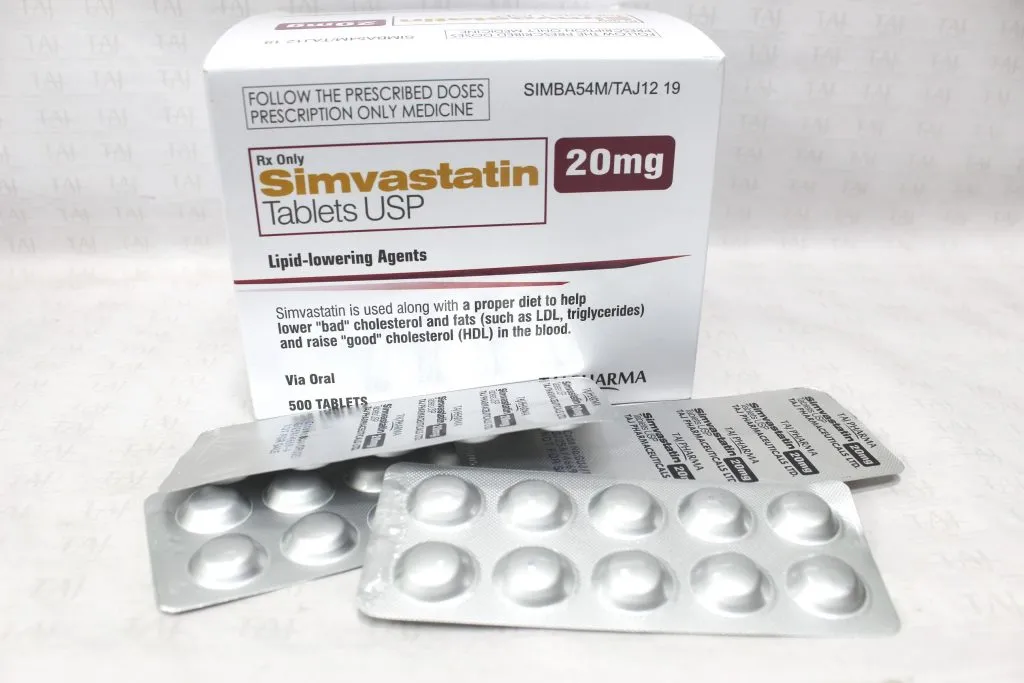 Simvastatin Tablets USP-20mg Taj Pharma